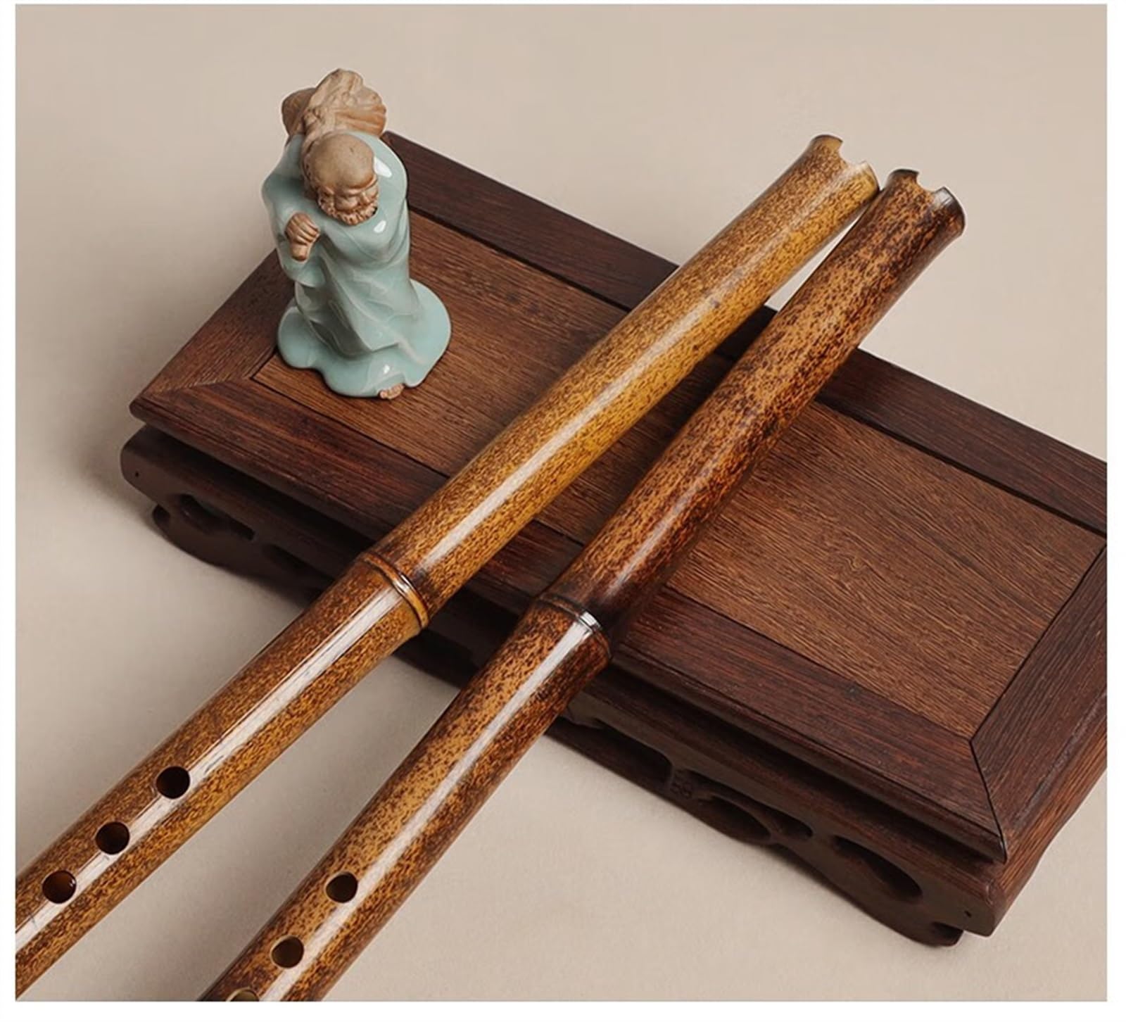 竹笛2set Amazon | 竹笛セット 75 Cm G キー中国竹笛 8 穴木管縦型伝統
